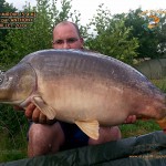 Carpe miroir 15,4kg Prise par Anthony Juillet 2014
