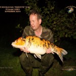 1 Carpe Koi Nomm+®e '' Paulette '' 9kg Prise par Louis  Sept 2014