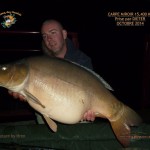 2 Carpe miroir 15,400 kg Prise par Dieter Oct 2014