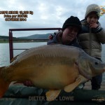 7 Carpe miroir 15,200 kg Prise par Dieter avec Lowie Oct 2014