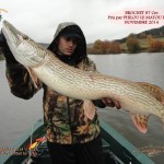 Brochet 87 cm Pris par Philou le matou du 91 Nov 91 site