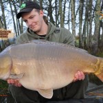 2 Carpe miroir 16.6kg Prise par Kristof Nov 2014